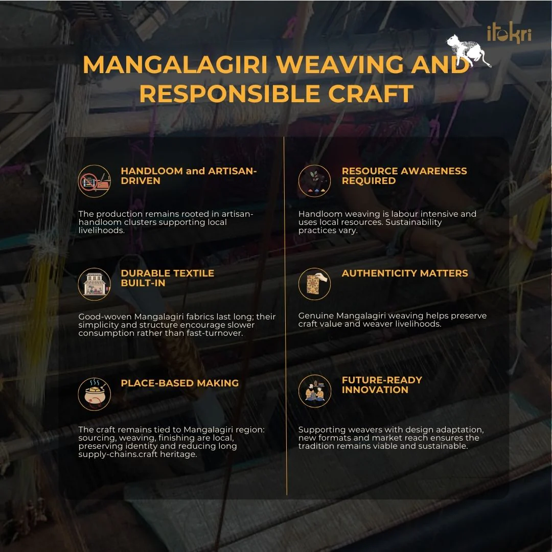 2pc Unstitched Mangalagiri Dress Material with Jewellery Set 27 - Image 8