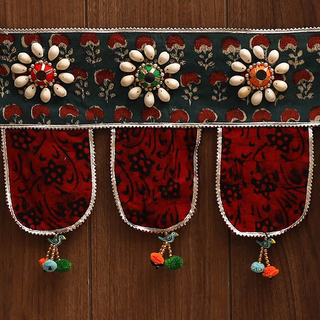 Handmade Fabric Toran for Festive Decor 91 - Image 3